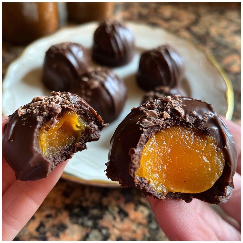 Valentines Snacks Chocolate Covered Apricots