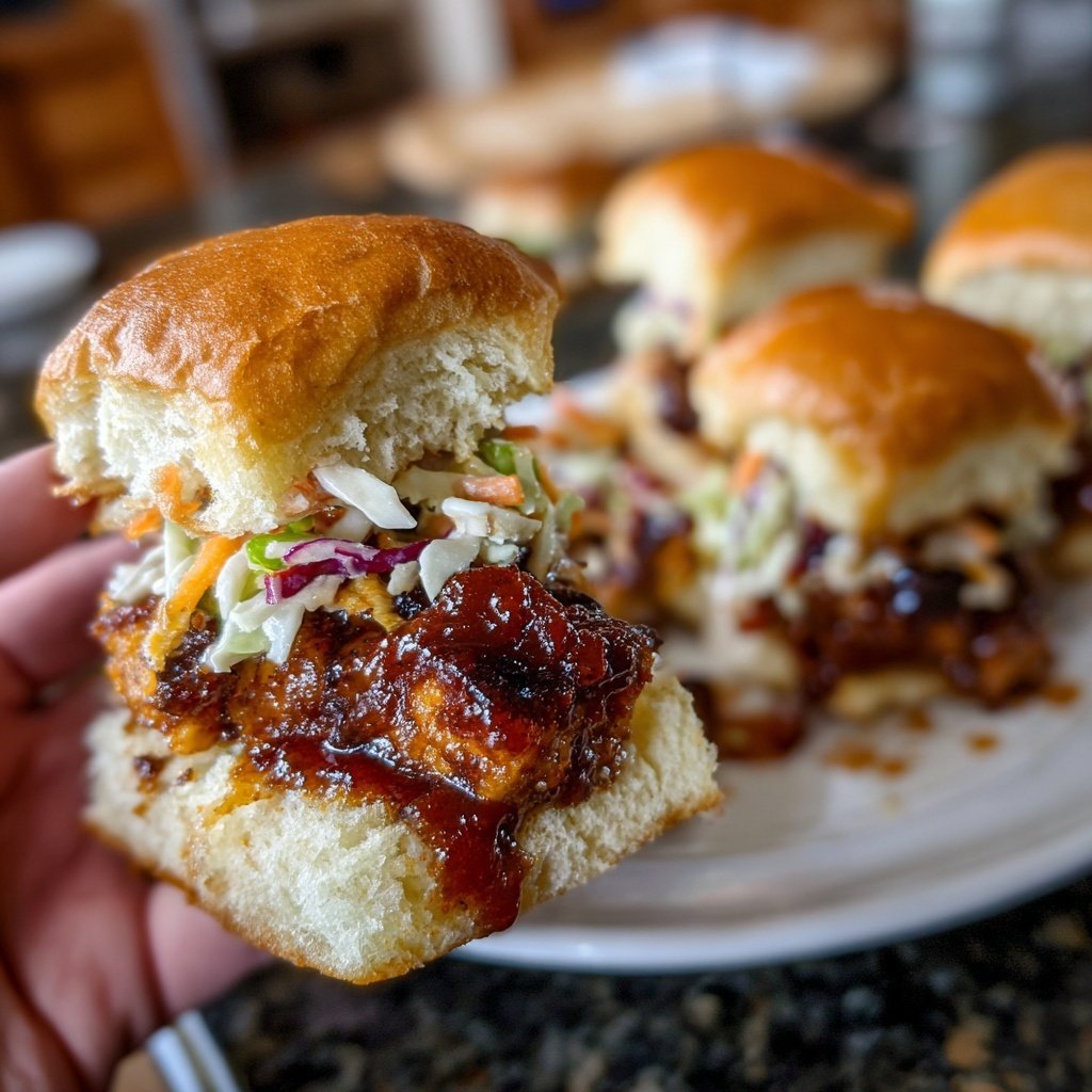 BBQ Tofu Sliders