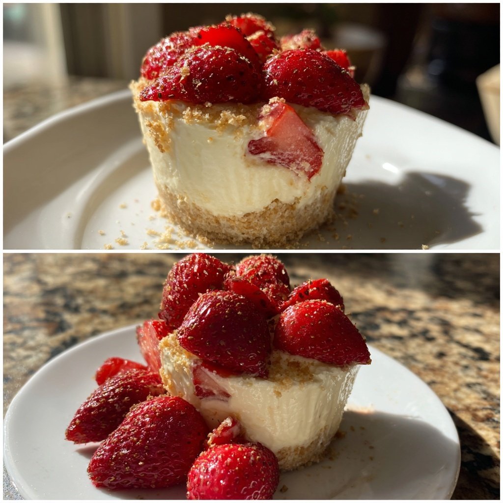 Strawberry Tiramisu Cups