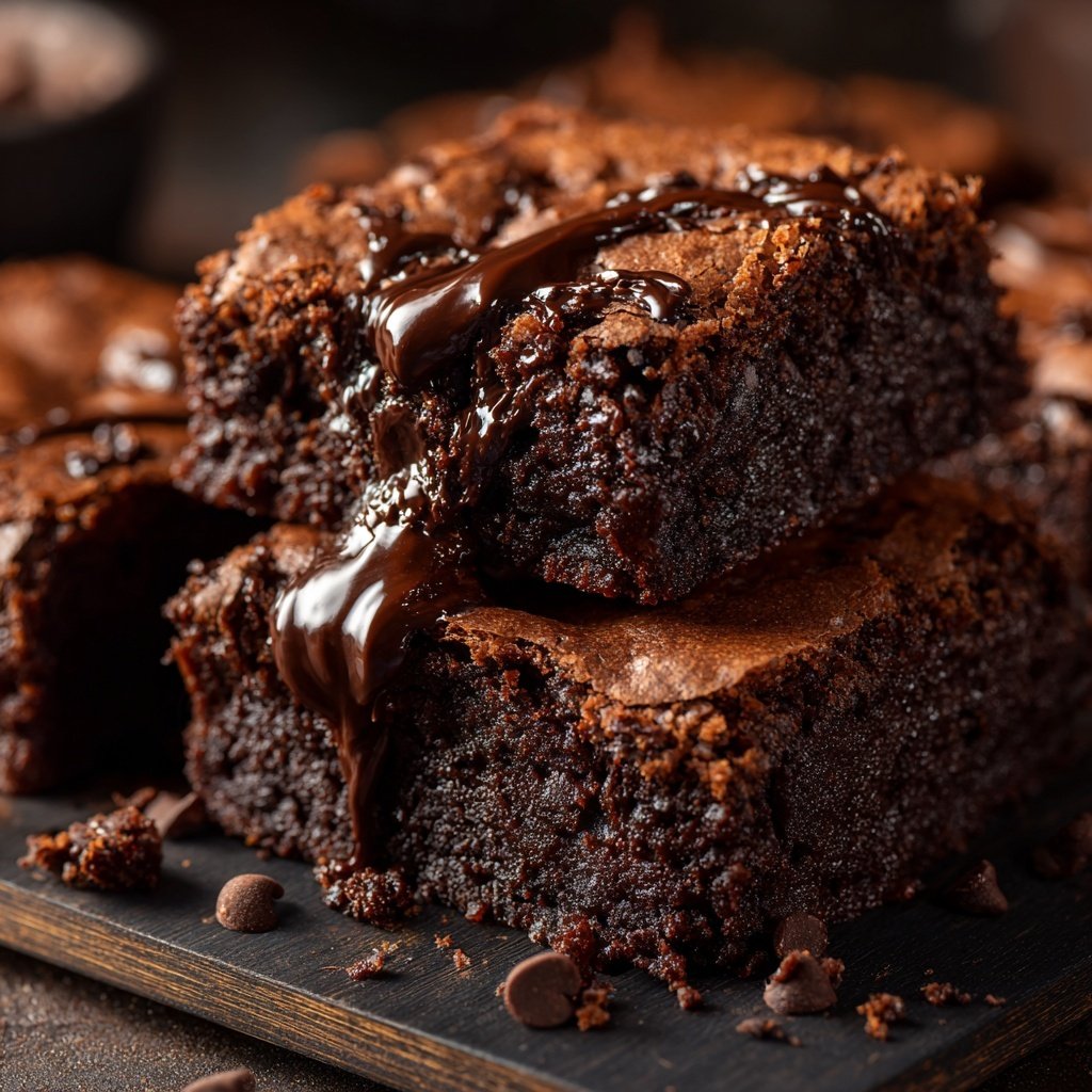 Moist Brownies With Cocoa