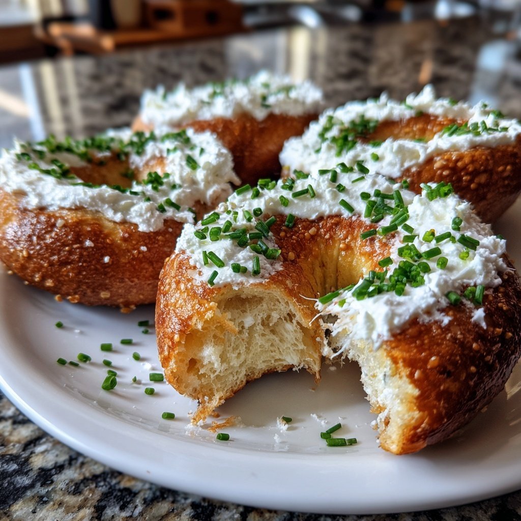 Toasted Yogurt Bagels