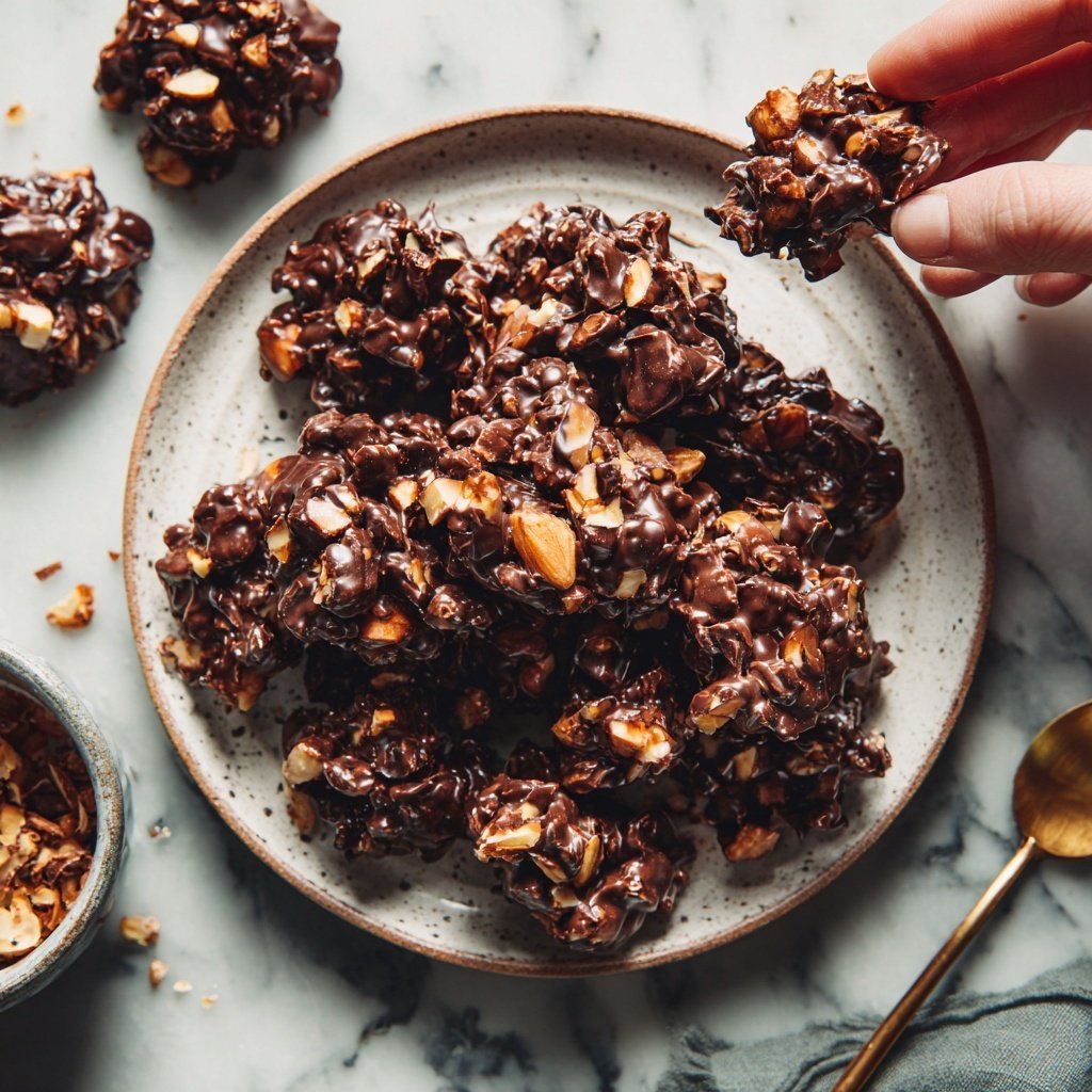 Chocolate Almond Snack Clusters