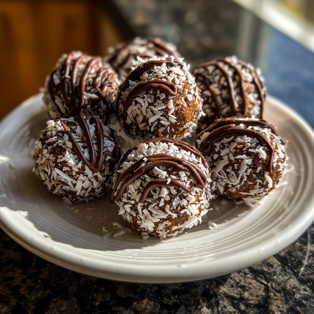 Chocolate Coconut Truffles