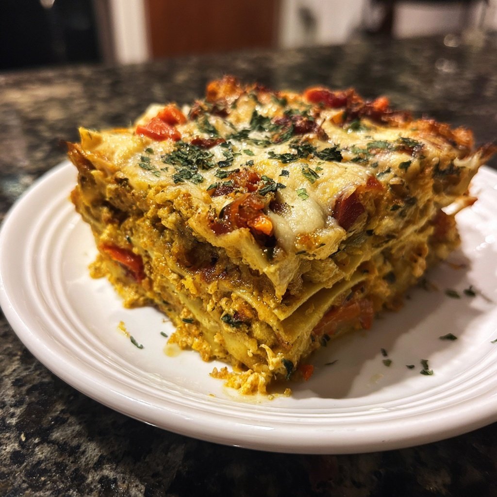 Sunday Baked Vegetable Lasagna
