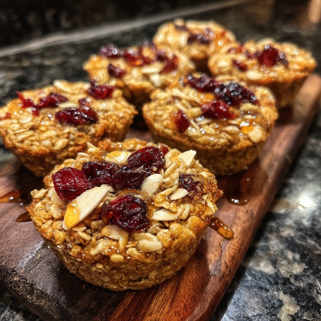 Valentines Snacks Mini Oatmeal Cups