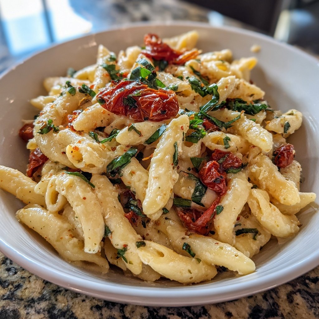 Romantic Tomato Burrata Pasta