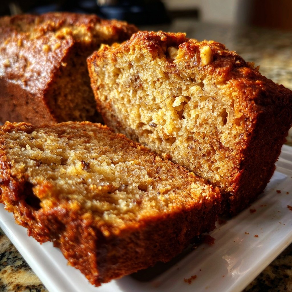 Banana Bread with Applesauce Recipe