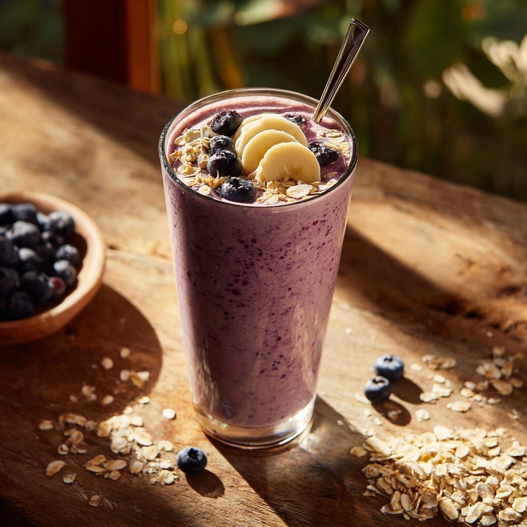 Berry Banana Breakfast Smoothie