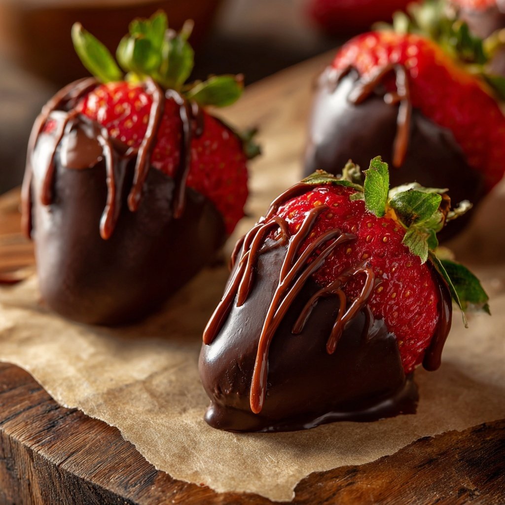 Chocolate Covered Strawberries Recipe
