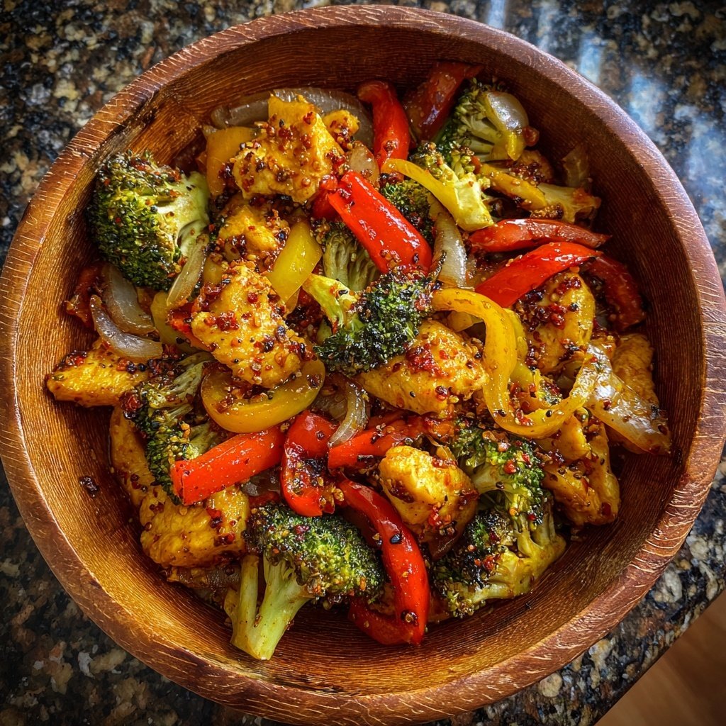 Healthy Chicken And Veggie Stir Fry