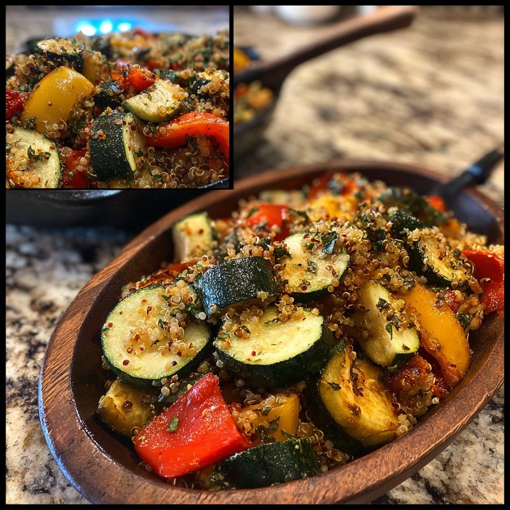 Herb Roasted Veggie Quinoa