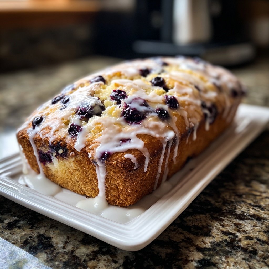 Blueberry Lemon Breakfast Loaf